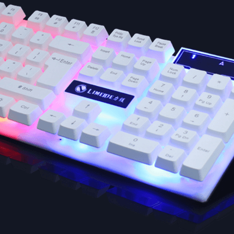 Backlit keyboard and mouse - Mamofa Global Store