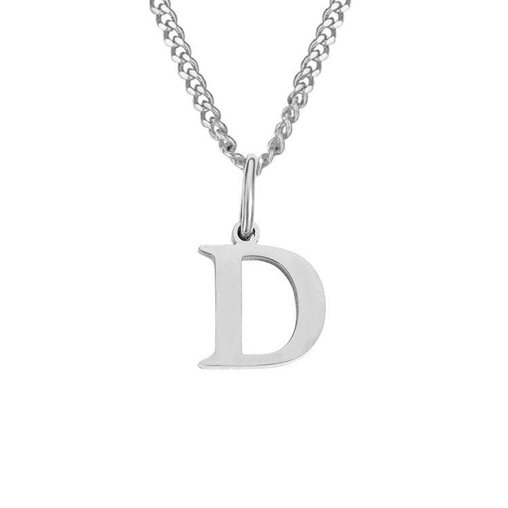 26 Letters All-Match 14K Stainless Steel Necklace - Mamofa Global Store