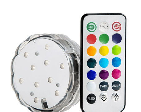 Colorful underwater waterproof lights highlight remote control lights - Mamofa Global Store