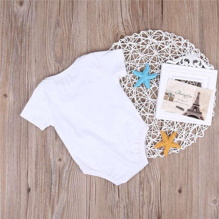 Baby Romper Sisters And Brothers Printed Short Sleeve - Mamofa Global Store