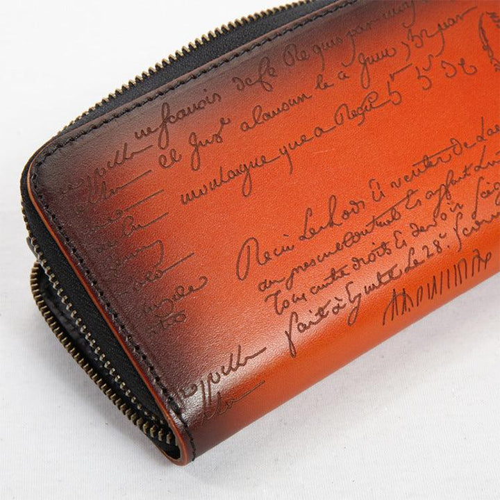 New Handmade Retro Cowhide Wallet For Men - Mamofa Global Store