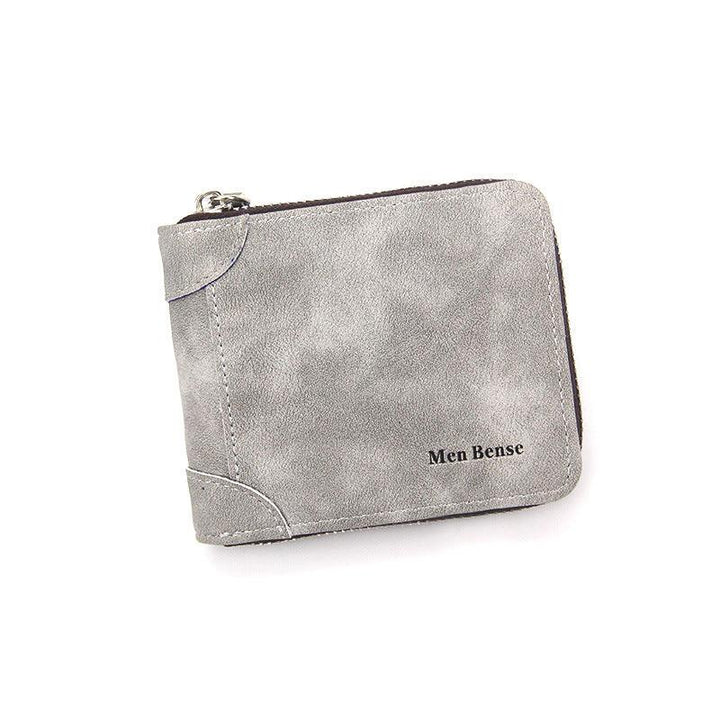 Men's Simplicity Wallet Fashion Frosted - Mamofa Global Store