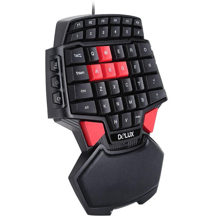 Professional single-hand lol game electronic competition keyboard palm dota mobile phone peripheral small keyboard - Mamofa Global Store