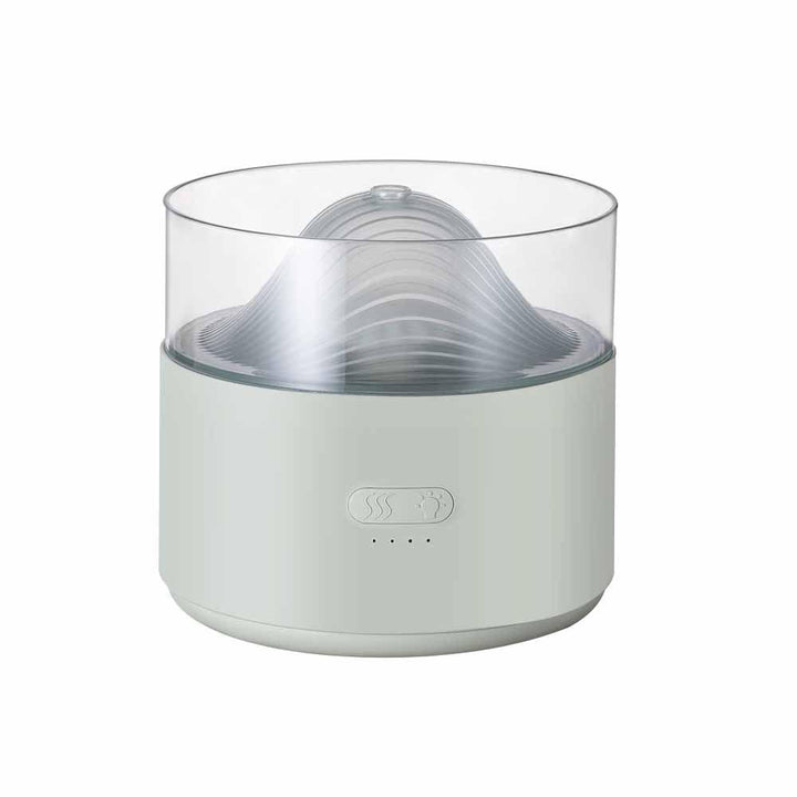 Cool-Mist Impeller Air Humidifier Crystal Salt Aroma Diffuser Incense Machine Fogger Essential Oil Lamp Difusor Ambient Light - Mamofa Global Store