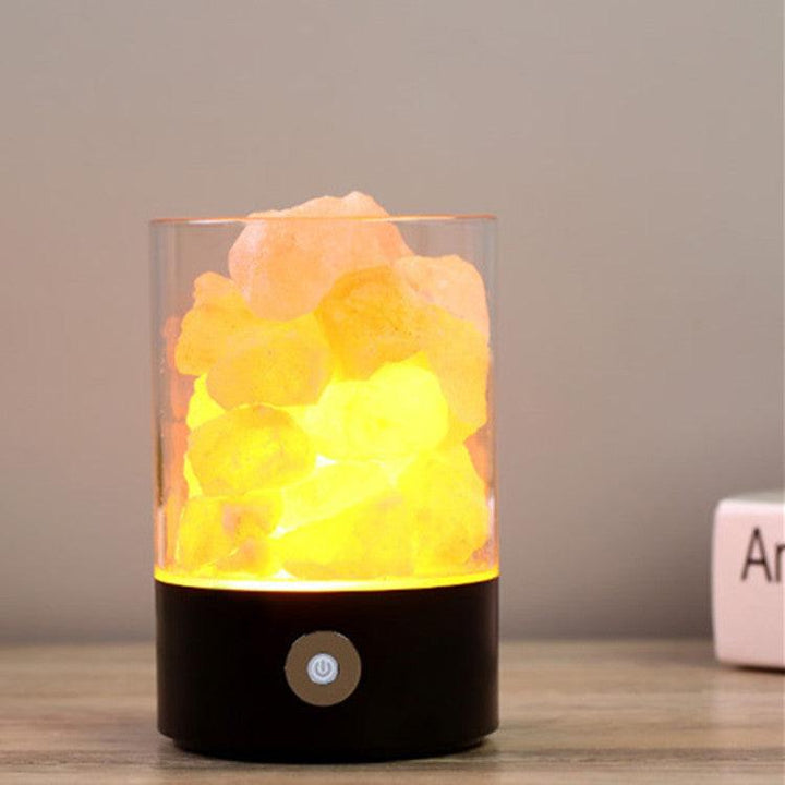 USB Crystal Light Himalayan Salt LED Lamp - Mamofa Global Store