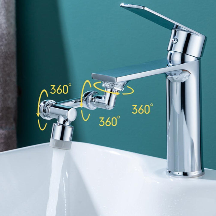 Universal 1080 Swivel Faucet Aerator Multifunction Faucet Extender Universal Swivel Splash Resistant Shower - Mamofa Global Store