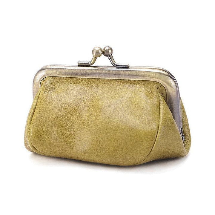 Leather Handmade Mini Storage Coin Purse - Mamofa Global Store