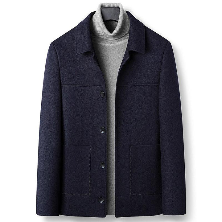 Wool Jacket Men's Woolen Coat - Mamofa Global Store