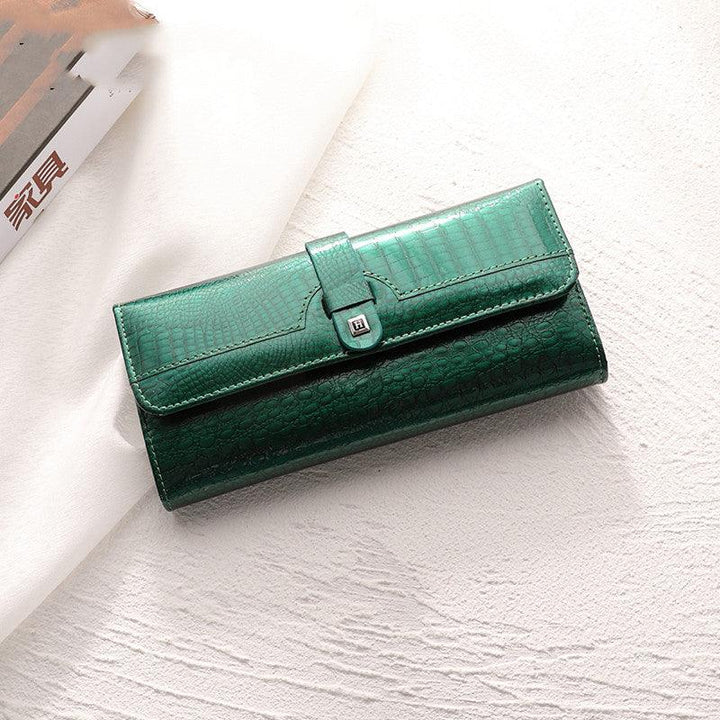 Women's Summer New Bright Leather Wallet - Mamofa Global Store