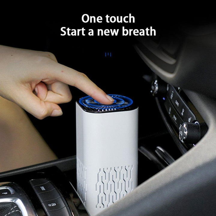 Car Air Purifier Portable Negative Ion Generator Remove Formaldehyde Dust Smoke Air Freshen Washer For Home Car - Mamofa Global Store