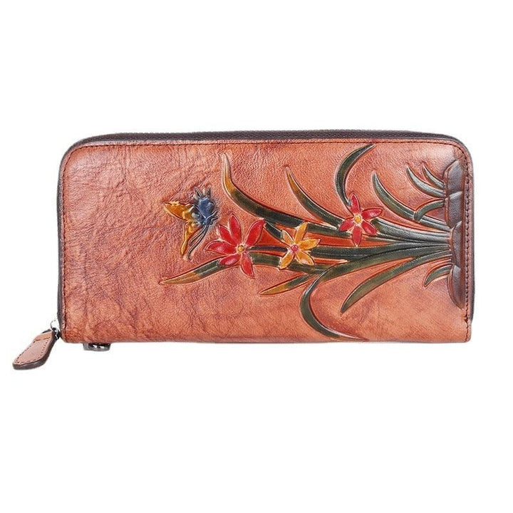 Retro Style Multiple Card Slots Long Clutch - Mamofa Global Store