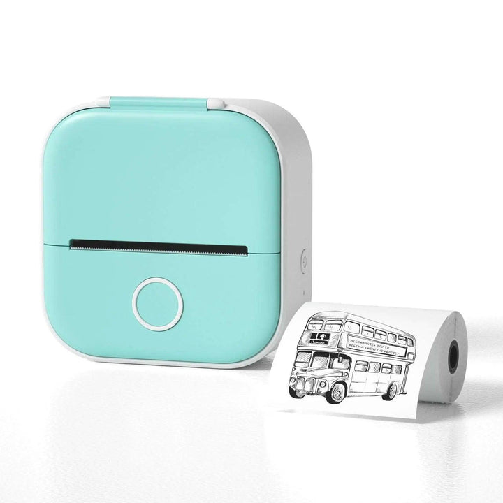 Portable Mini Thermal Label Printer Home Photo Printer Student Wrong Question Printer Bluetooth Mini Label Printer Price Tag - Mamofa Global Store