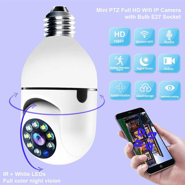 WiFi CAMERA 1080P Bulb - Mamofa Global Store