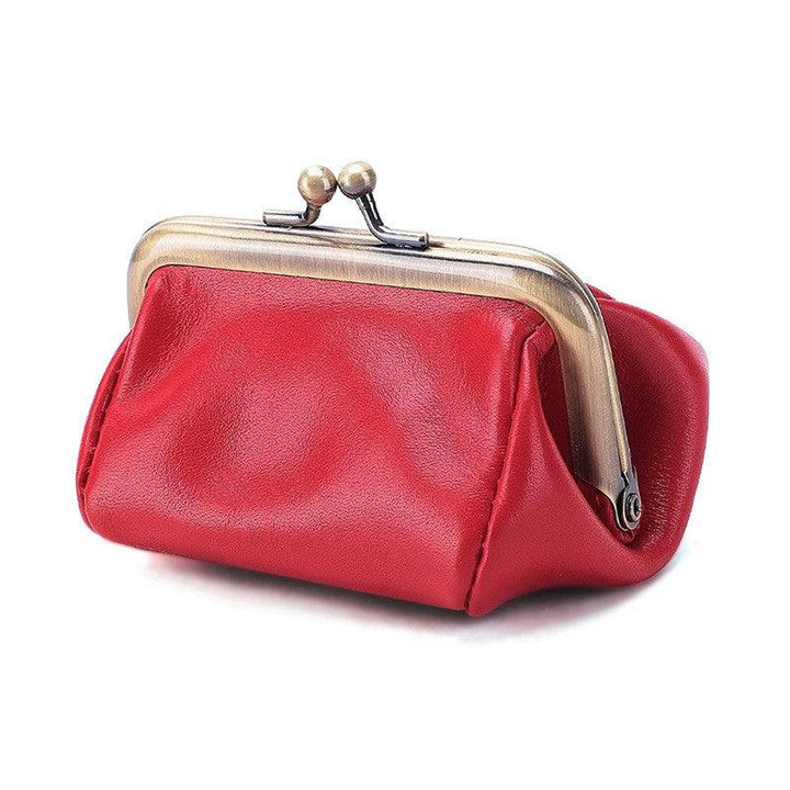 Leather Handmade Mini Storage Coin Purse - Mamofa Global Store