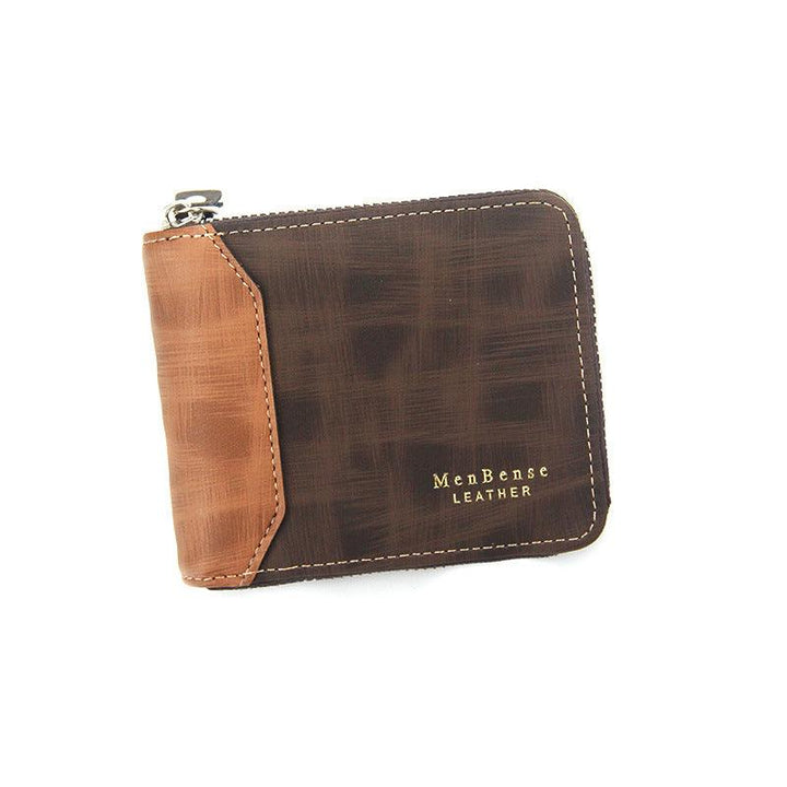 Men's Simplicity Wallet Fashion Frosted - Mamofa Global Store