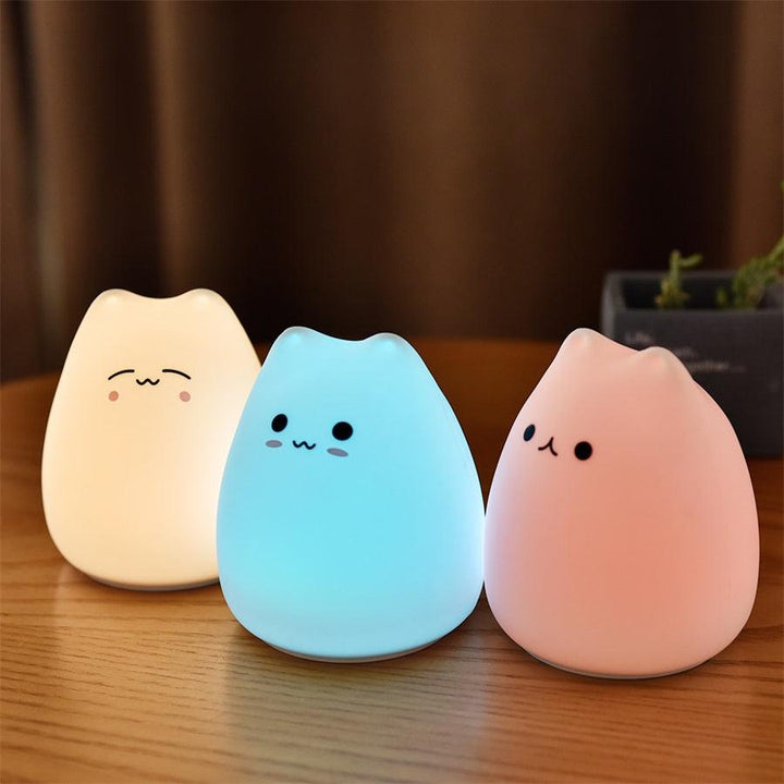 Silicone Touch Sensor LED Night Light For Children Baby Kids - Mamofa Global Store