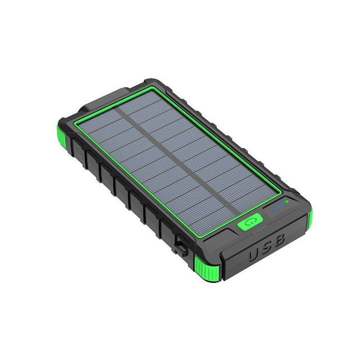 New solar wireless power bank Outdoor PD fast charging ultra-large capacity 20000 mAh power bank - Mamofa Global Store