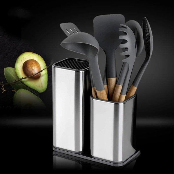 Versatile Knife and Cutlery Storage Rack - Mamofa Global Store