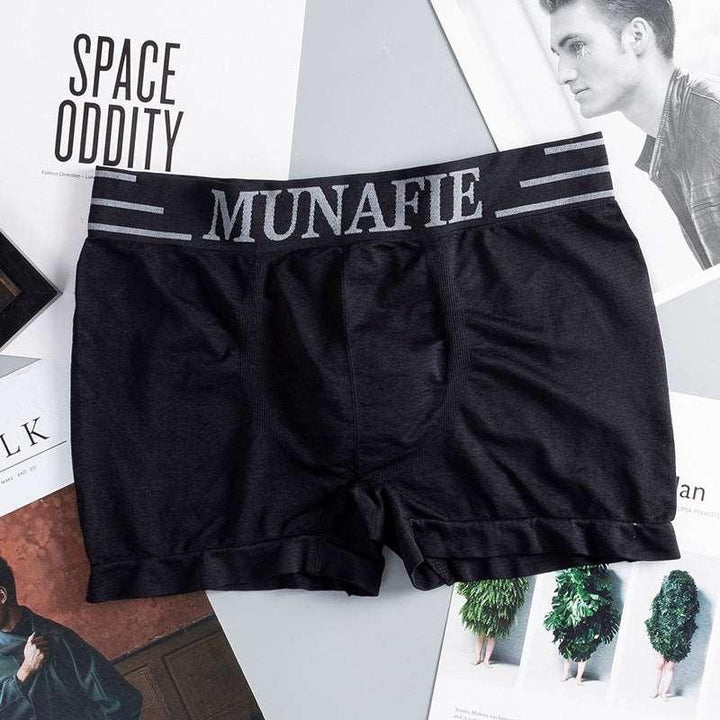 New Monogram Boxer Shorts For Men Ice Silk - Mamofa Global Store