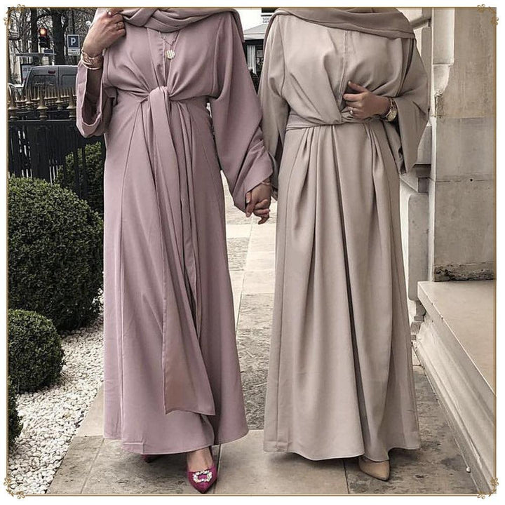 Fake two-piece tie robe in Dubai - Mamofa Global Store