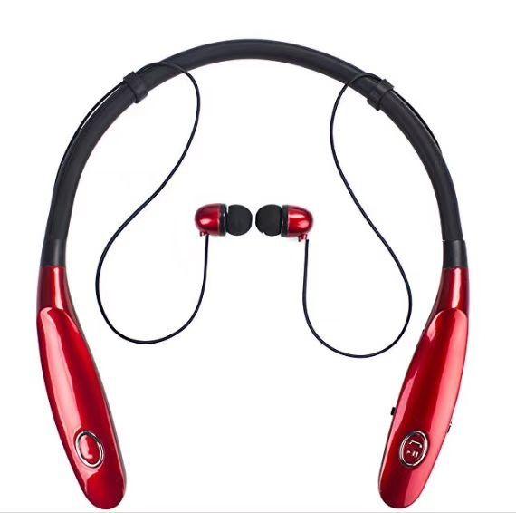 Neck Style Wireless Sports Stereo Bluetooth Headphones - Mamofa Global Store