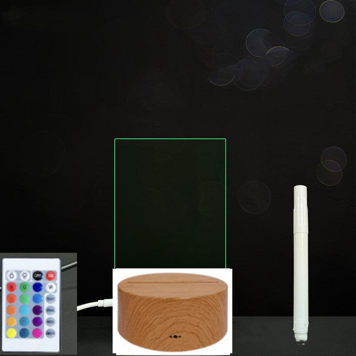 Acrylic Board Handwriting Message Board LED Light - Mamofa Global Store