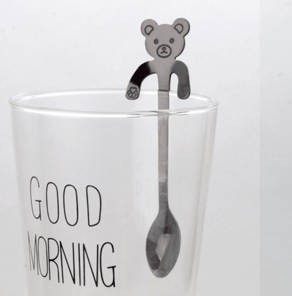 Coffee spoon, 304 creative stainless spoon, dessert spoon, cute cartoonhandle, hangingfeces coffee spoon - Mamofa Global Store