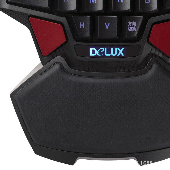 Professional single-hand lol game electronic competition keyboard palm dota mobile phone peripheral small keyboard - Mamofa Global Store