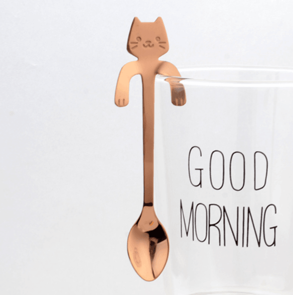 Coffee spoon, 304 creative stainless spoon, dessert spoon, cute cartoonhandle, hangingfeces coffee spoon - Mamofa Global Store