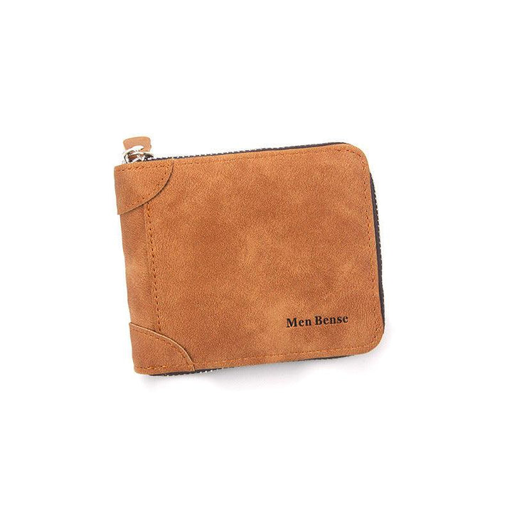 Men's Simplicity Wallet Fashion Frosted - Mamofa Global Store