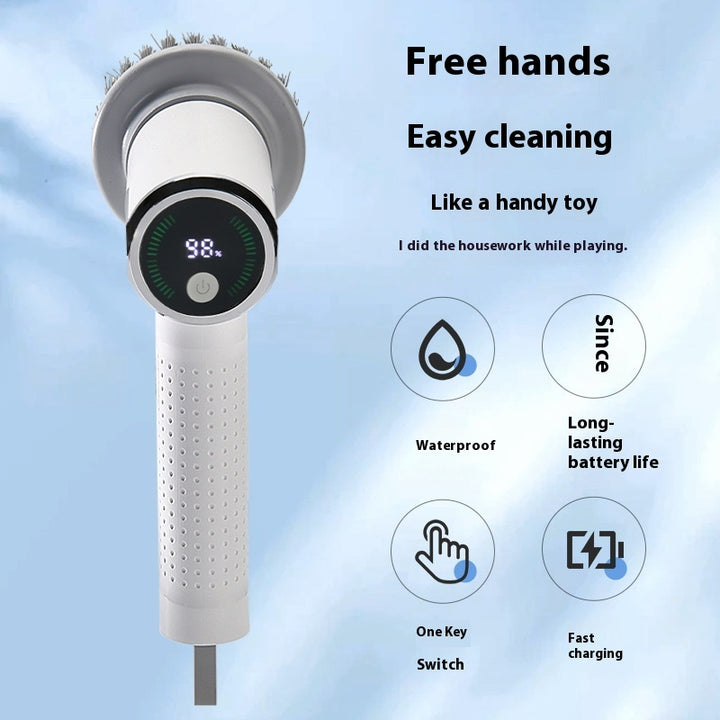 Smart Display Electric Cleaning Brush - Mamofa Global Store