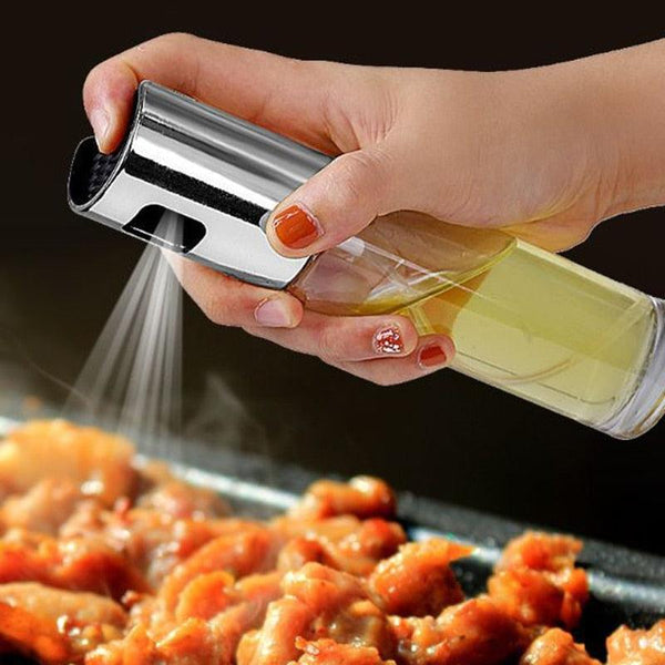 BBQ Healthy Kitchen Cooking Oil Vinegar Spray Bottle - Mamofa Global Store