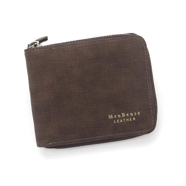 Men's Simplicity Wallet Fashion Frosted - Mamofa Global Store