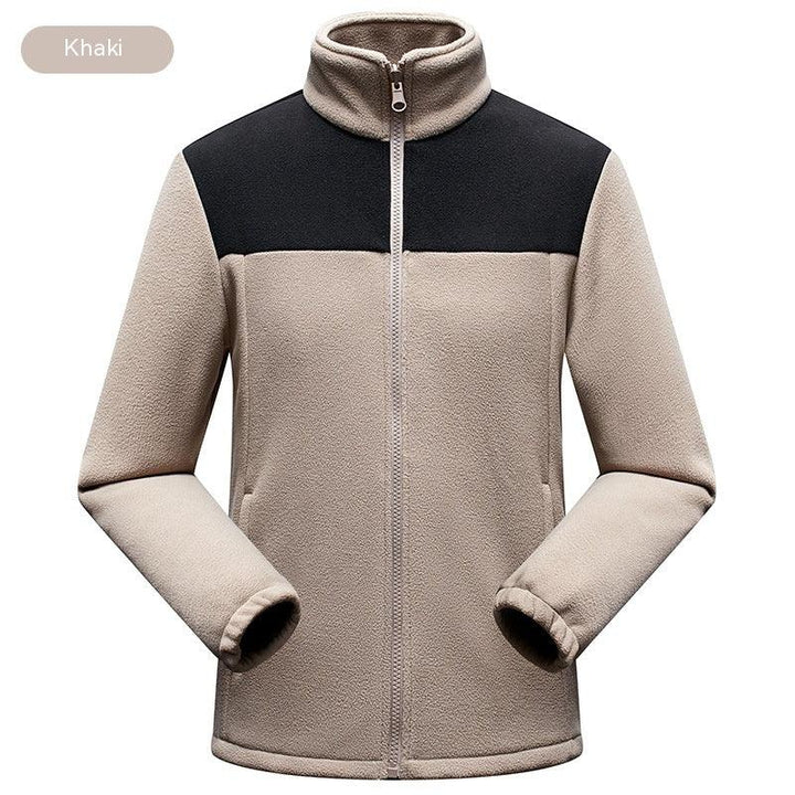 Jacket Men's And Women's Color Matching Warm - Mamofa Global Store