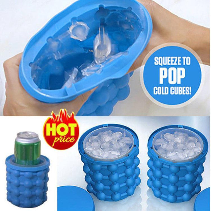 Silicone Bucket Saving Ice Cube Maker - Mamofa Global Store