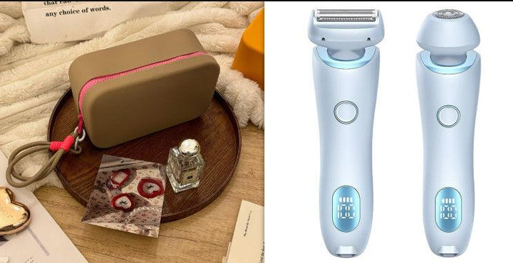 2 In 1 Hair Removal Epilator USB Rechargeable Trimmer - Mamofa Global Store