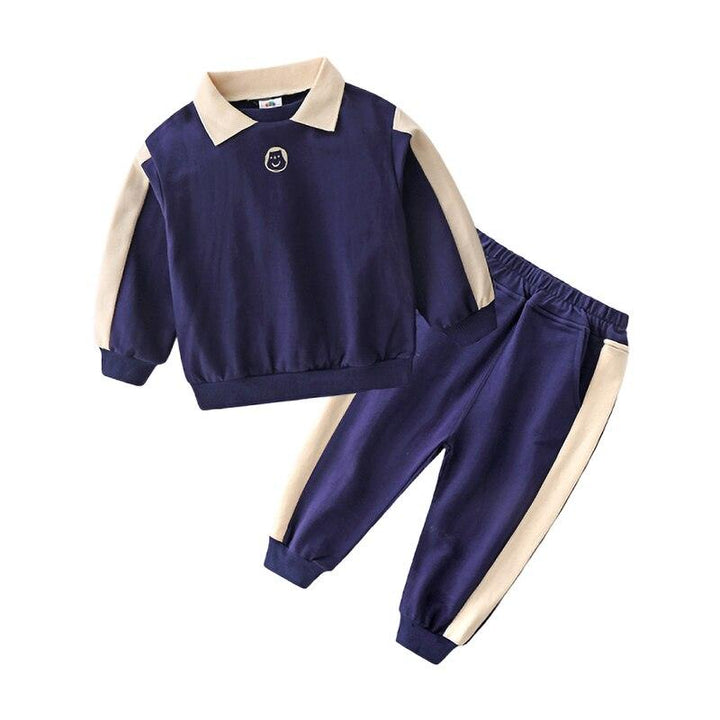 Baby Casual Suit Boys Sports Sweatshirt Pants Trendy - Mamofa Global Store