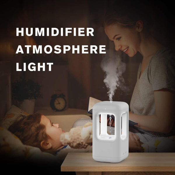 New Air Humidifier Home Quiet Bedroom Anti-Gravity Water Drop Humidifier Atmosphere Light - Mamofa Global Store