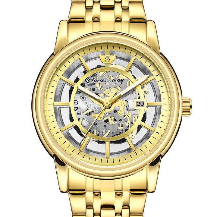 Business Fashion Men's Hollow Watch - Mamofa Global Store