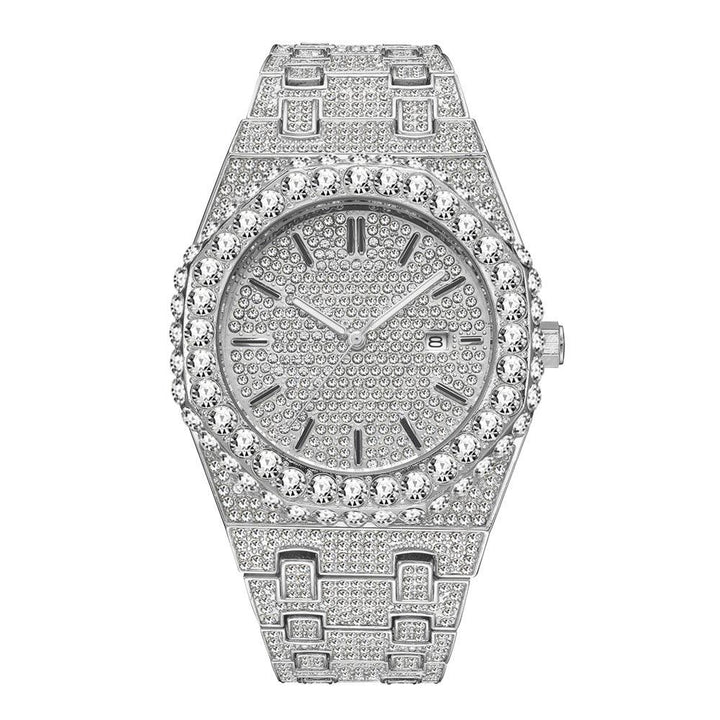 Fashion Starry Diamond Men's Quartz Watch - Mamofa Global Store