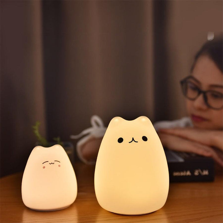 Silicone Touch Sensor LED Night Light For Children Baby Kids - Mamofa Global Store