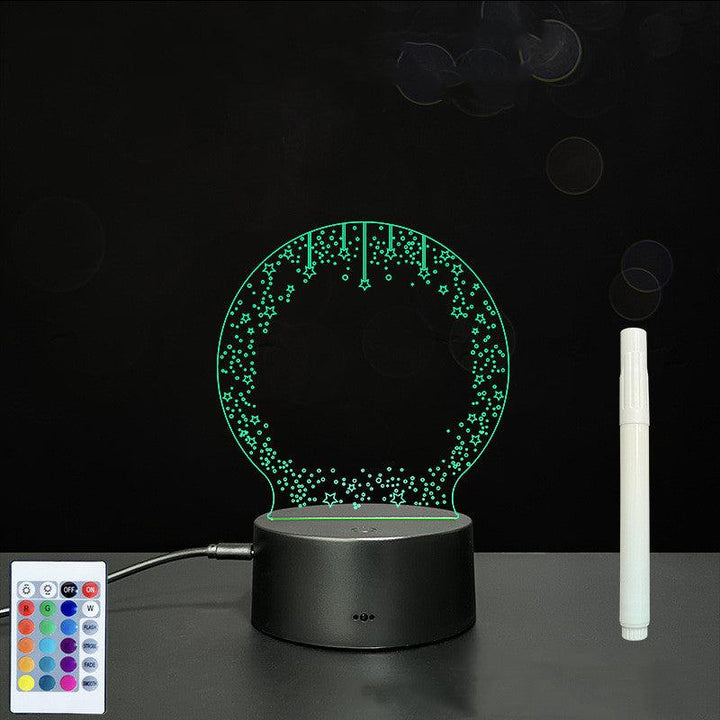 Acrylic Board Handwriting Message Board LED Light - Mamofa Global Store