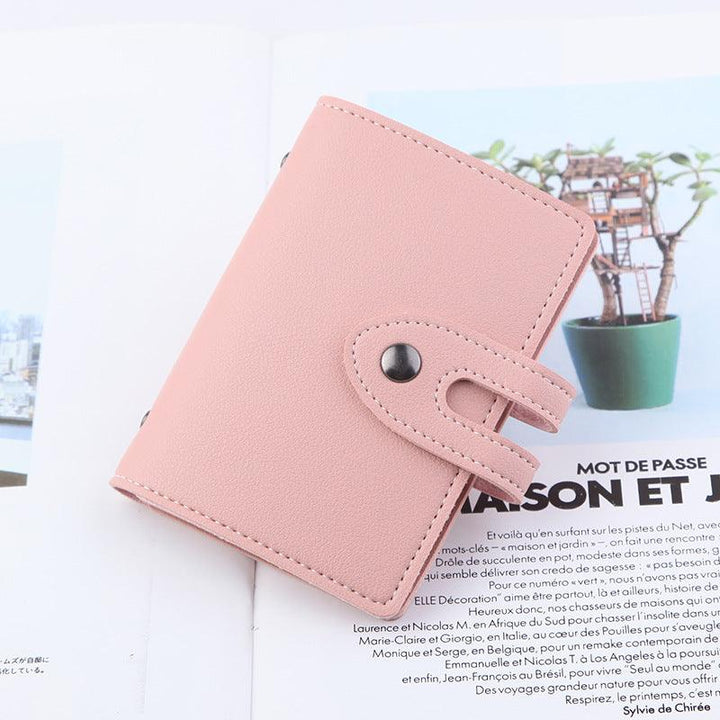 Lady Simple Cute Mini Card Holder - Mamofa Global Store