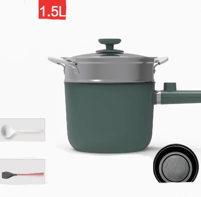 Mini Hot Pot Portable Electric Cooking Pot Mini Plug-in Household - Mamofa Global Store