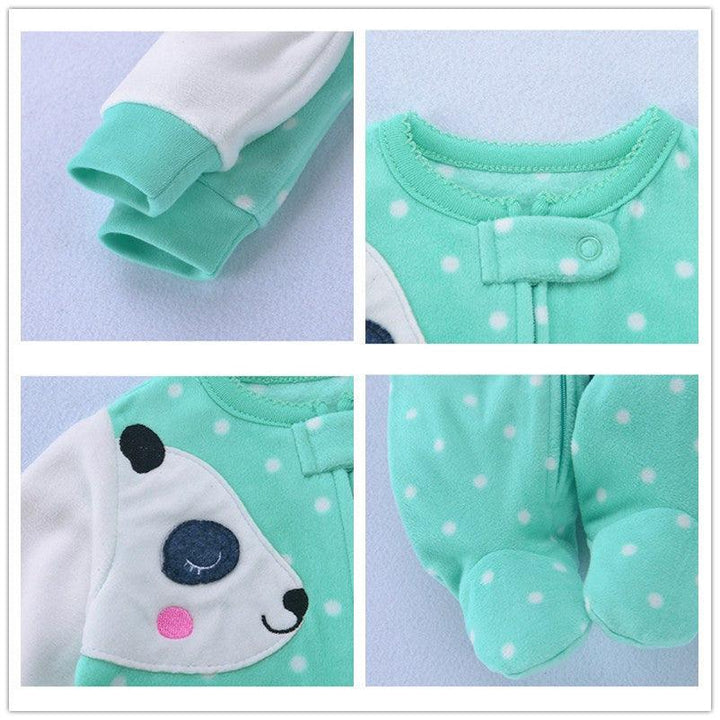 Spring Baby Girl Clothes Kids Soft Fleece Rompers Kids - Mamofa Global Store