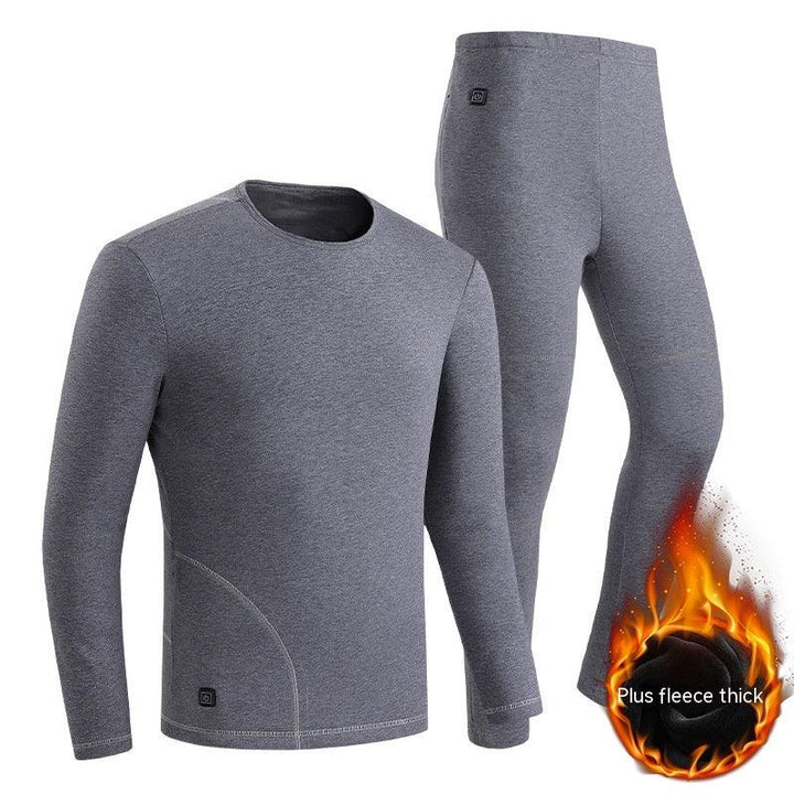 Long Johns USB Heating Thickened Cold Protection Suit - Mamofa Global Store