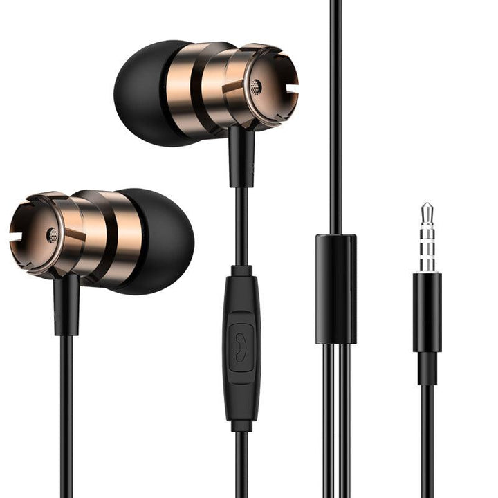 Metal turbo in-ear headphones - Mamofa Global Store