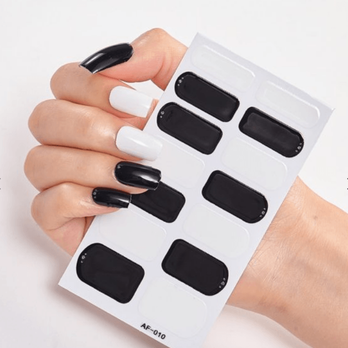 Nail Stickers, Nail Polish Glue, Full Nail Stickers - Mamofa Global Store