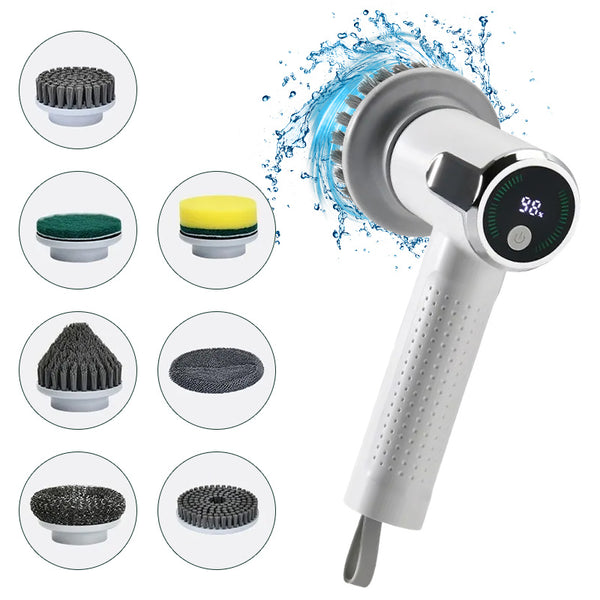 Smart Display Electric Cleaning Brush - Mamofa Global Store