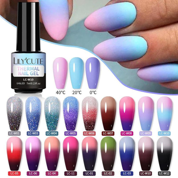 Thermal Gel Color Changing Nail Polish - Mamofa Global Store